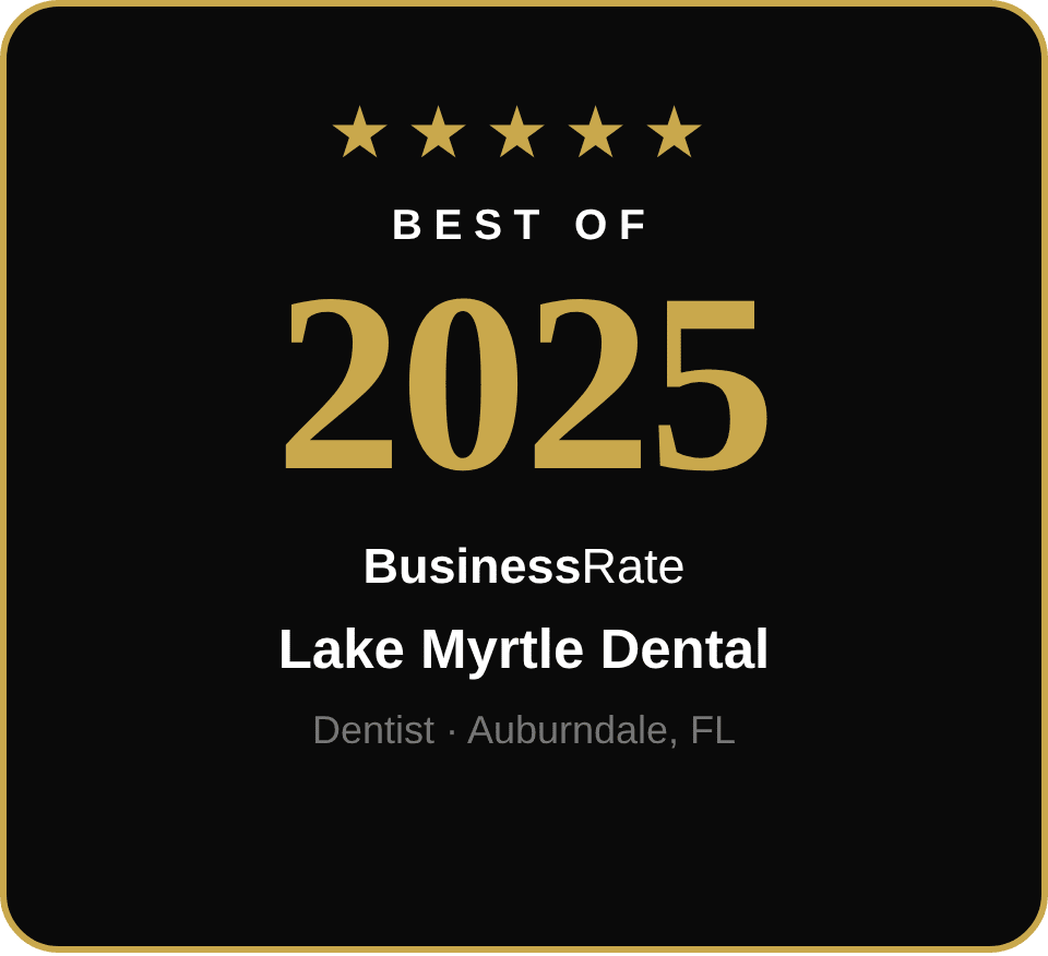 Best of 2025 – Lake Myrtle Dental award