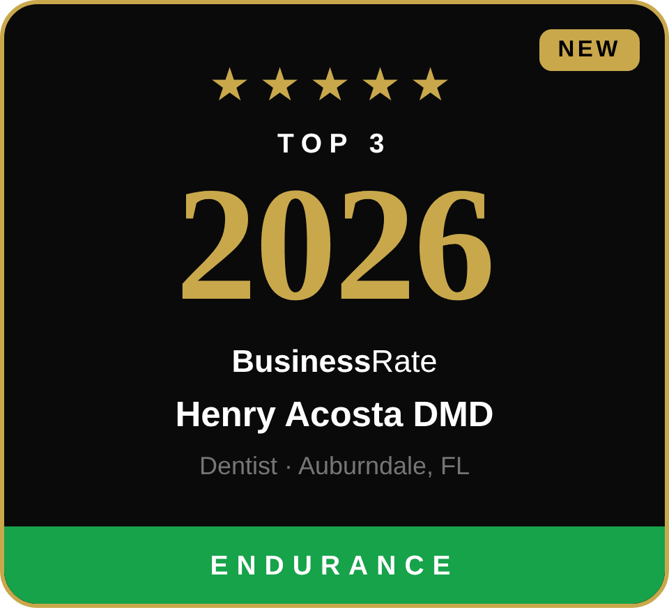 Top 3 Dentists 2026 – Dr. Henry Acosta